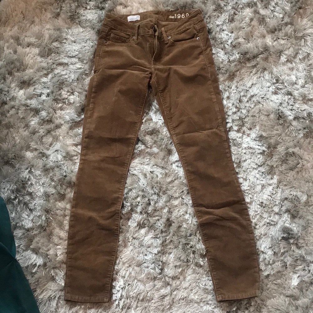 Corduroy  tan gap pants